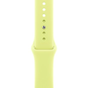 Apple Watch Series 11, 42 mm, Space Gray Aluminum Neon Yellow Sport Band M/L